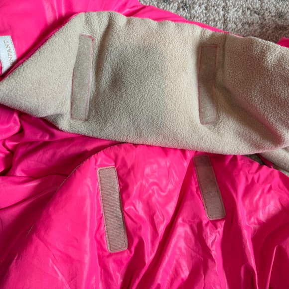 PINK 7AM NIDO FLUFFY Multifunctional Baby Car Seat Winter Cover (L 6-18 months) - Picture 10 of 11